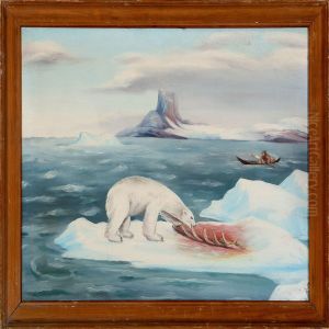 A Polar Bear by Laurits Jensen