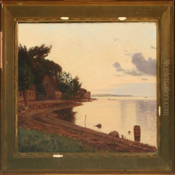 Coastal Scenery, Sunset - view 1