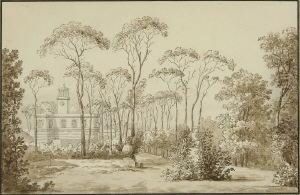 Im Park Der Villa Borghese.