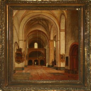 Interior From Aarhus Cathedral by Morten Jepsen
