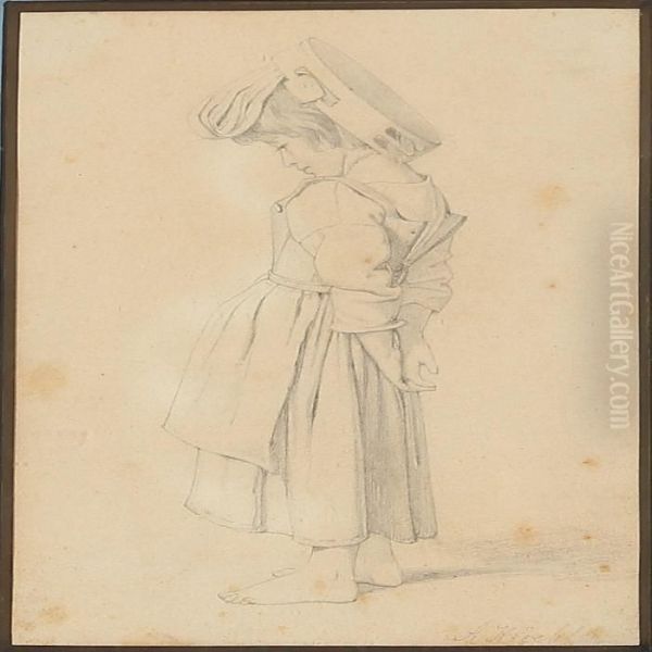 A Young Italian Woman - view 1