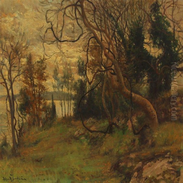 Coastal Scenery With Trees - view 1
