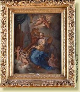 Sainte Cecile by Ambrosini Jerome