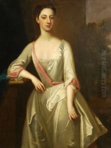 Portrait Of A Younglady by Charles Jervas