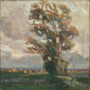 Landscape With A Large Tree
