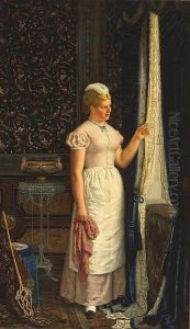 The Young Maid by Carl Ludwig Jessen