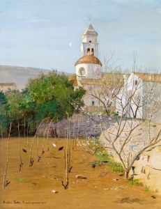Kirche Von Lussingrande by Eugene Jettel