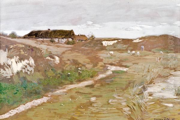 Blick Auf Dunen Und Bauernhof - view 1