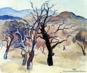 Figure And Trees