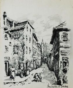Hampejska Ulice by Alois Jezek