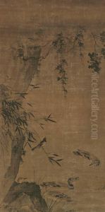 Birds In A Bamboo Grove by Lu Ji