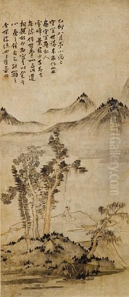Scholar In Landscape - view 1