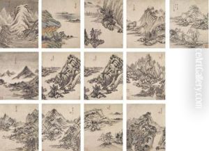 Landscapes by Wang Jian