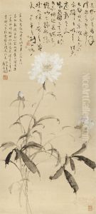 Peonies by Gao Jianfu