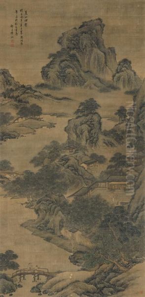 Mist Gathering Over The Summer Mountains - view 1