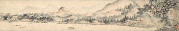 Farewell On Songling River - view 1
