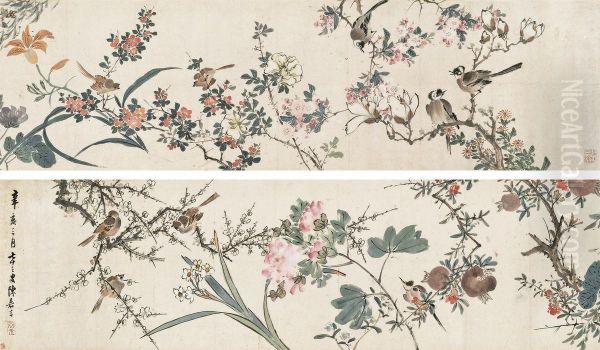 Flowers And Birds - view 1