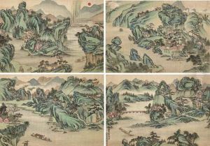 Landscapes by Wang Jingming
