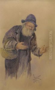 "batran Evreu Cu Cos" by Constantin Jiquidi