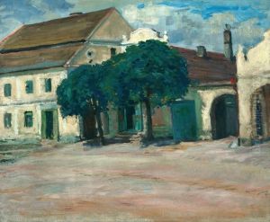 Stare Domy Z Labske Tynice by Milos Jiranek