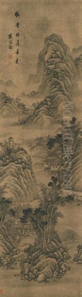 Strolling To The Autumn Mountain - view 1