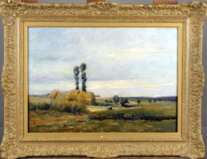 Paysage Aux Grands Arbres by Gaston Jobbe-Duval