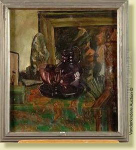 Nature Morte A La Cruche D'eau by Fernand Jobert