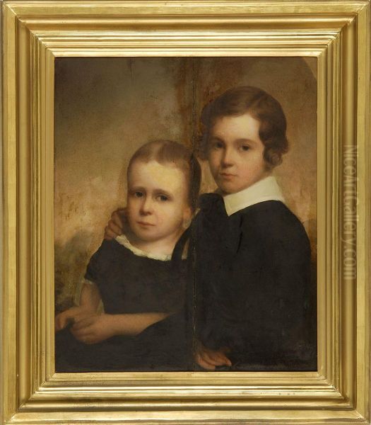 Portrait Of Two Young Boys - view 1