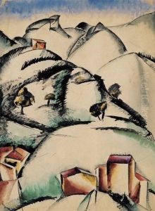 Landscape With Houses
