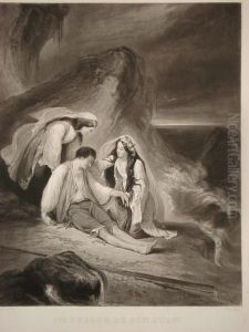 Naufrage De Don Juan by Alfred Johannot