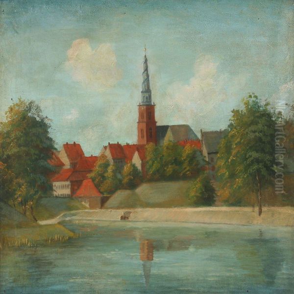 View From Copenhagen With "vor Frelsers" Kirke. - view 1