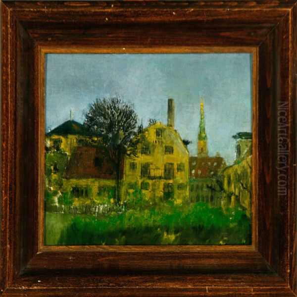 Garden Scene Fromchristianshavn, Denmark - view 1