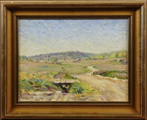 Sommarlandskap by Carl August Johansson