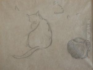 Cat Studies by Gwendolen John