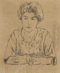 Portrait Of Isabel Bowser by Gwendolen John