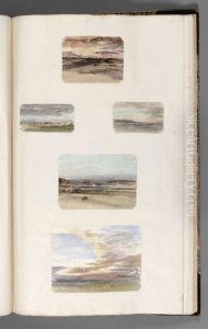 Paysages Aux Alentours De Plymouth by Ambrose Bodwen Johns