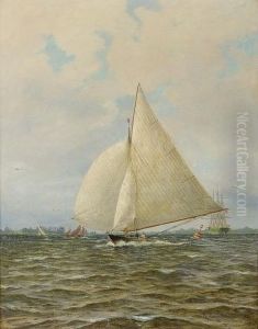 English Race, Thethames by Hjalmar Johnsen