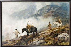 Bringing Home The Stags by Charles Edward Johnson