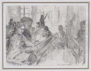 Gypsies On The Road by Ernest Borough Johnson