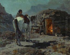 Home Of The Navajo by Frank Johnson