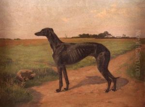 Study Of A Greyhound In An Extensivelandscape by G. F. Waldo Johnson