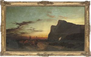 Sunset On The Atlantic by Harry John Johnson