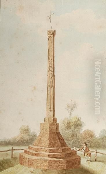 Langley Abbey Cross, Langley Common, Norfolk - view 1