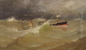 Nave In Tempesta by Johnson, Marshall
