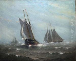 Ships At Sea by Johnson, Marshall
