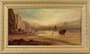 Moored Ships by Sidney Yates Johnson