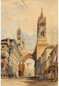 La Cathedrale De Palerme by August Johnsson