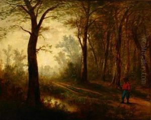 Traveler In A Forest Traveler In A Forest