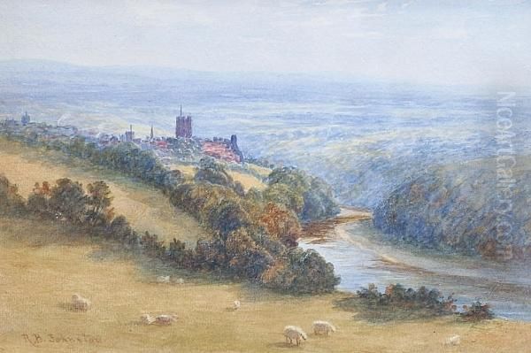 View Of Richmond And The Swale - view 1