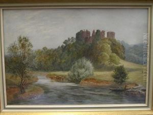 'markworth Castle' And 'bolton Abbey On The Wharfe', A Pair